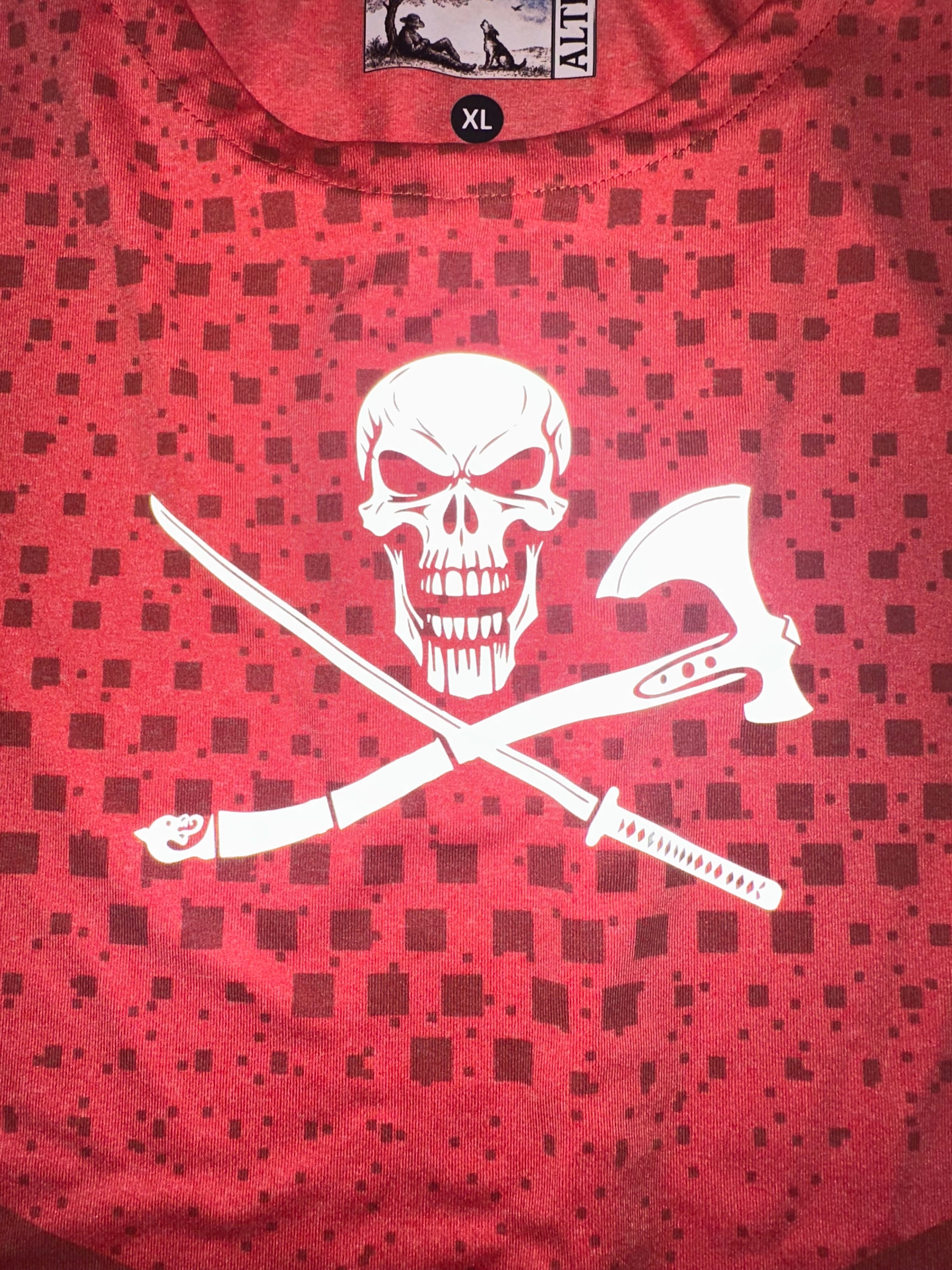 Orange Altrui Performance Activewear Shirt