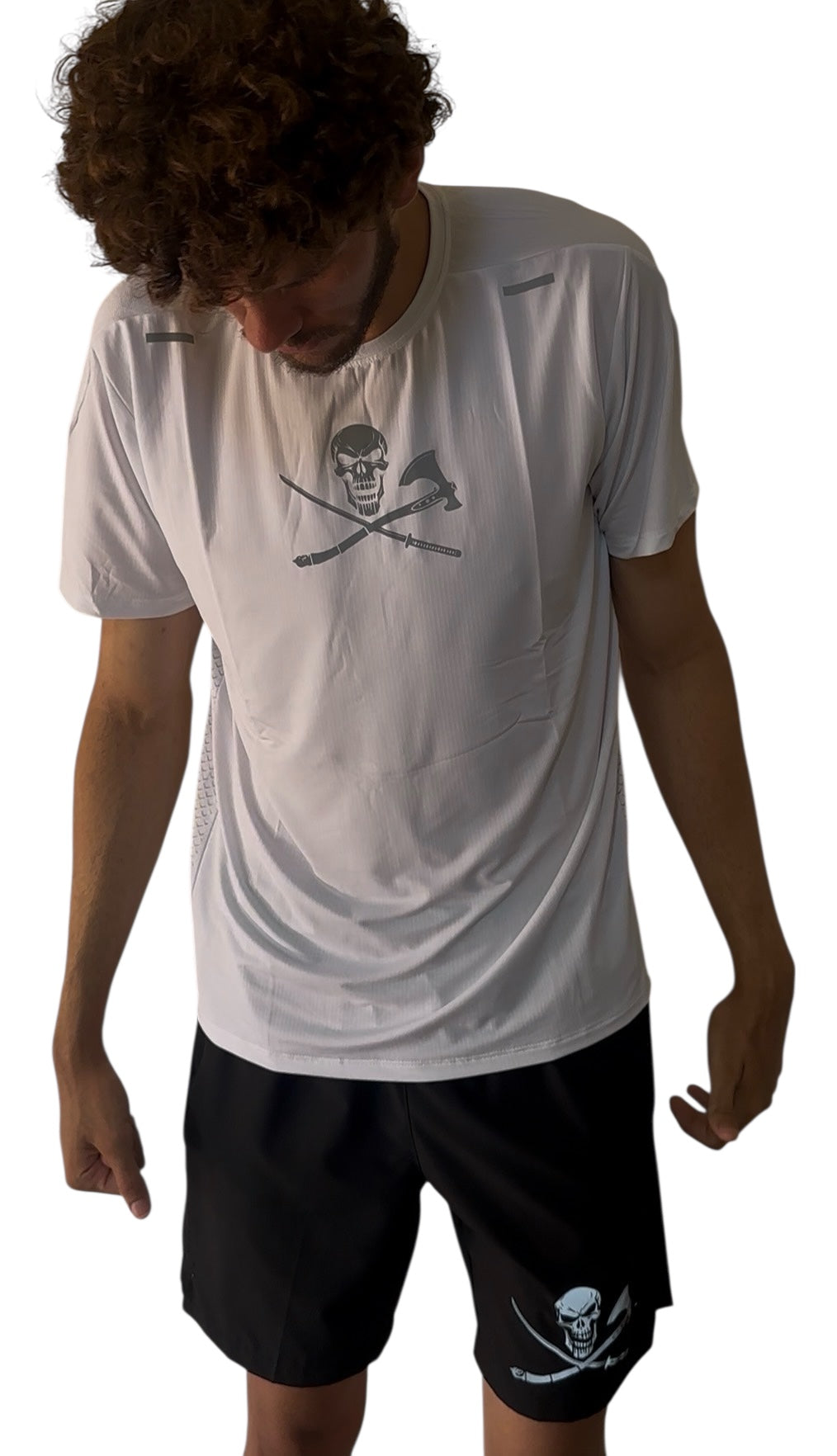 White Altrui Performance Activewear Shirt