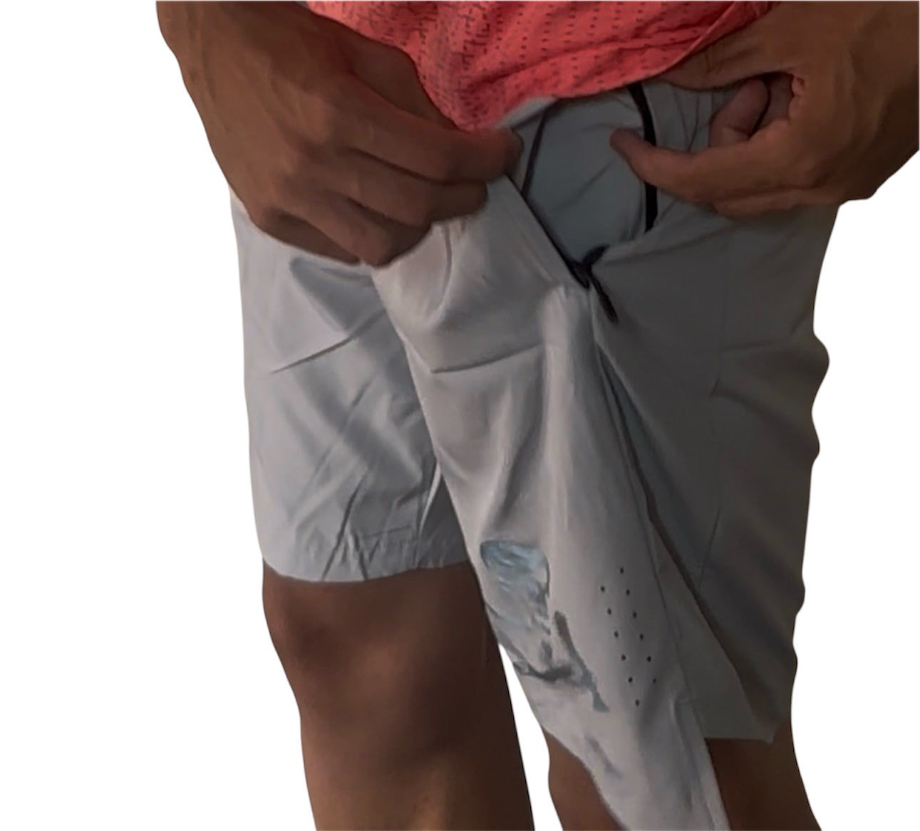 Light Grey Altrui Performance Activewear Shorts