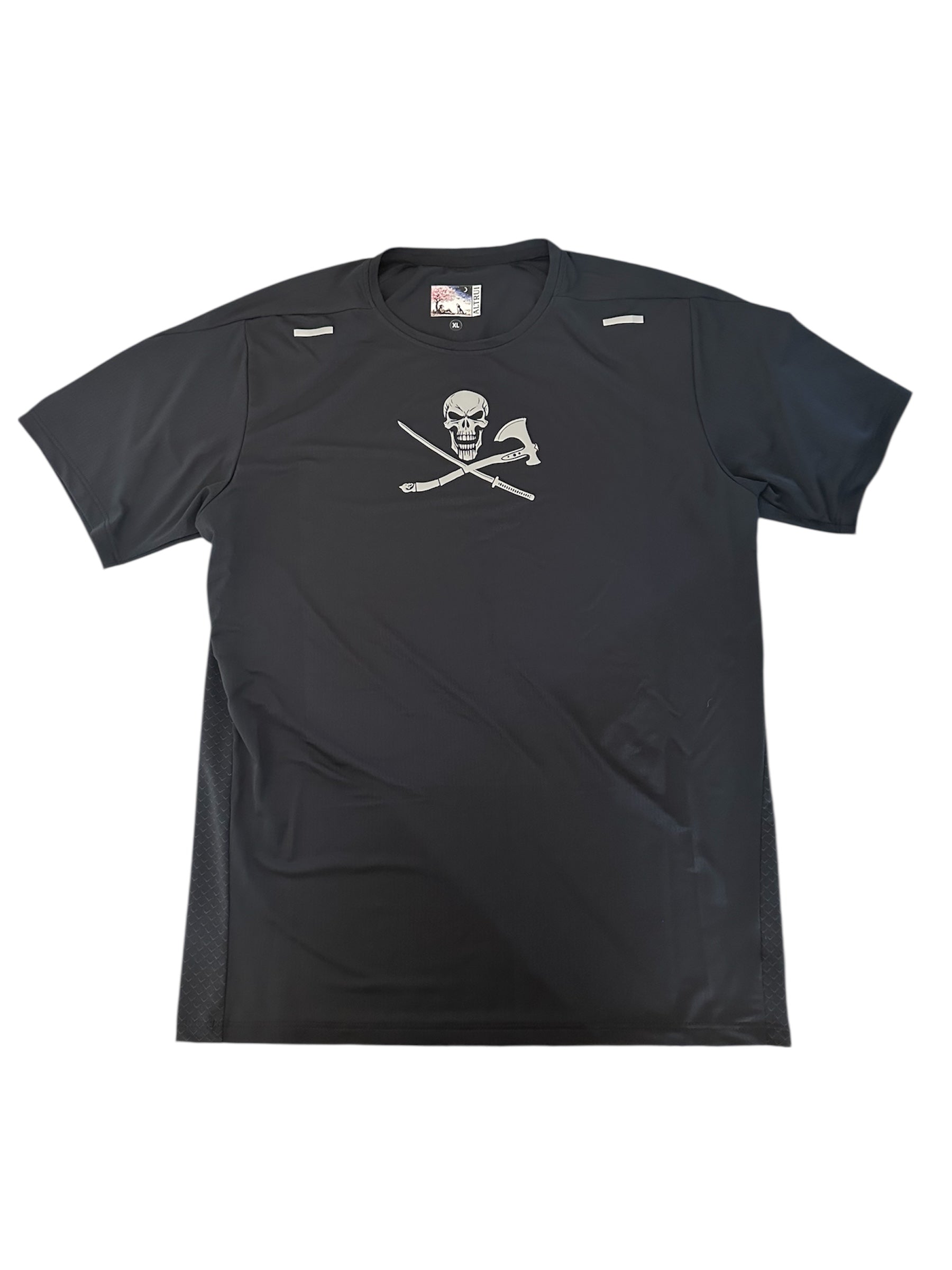 Black Altrui Performance Activewear Shirt