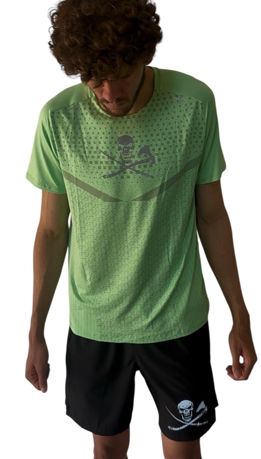 Green Altrui Performance Activewear Shirt