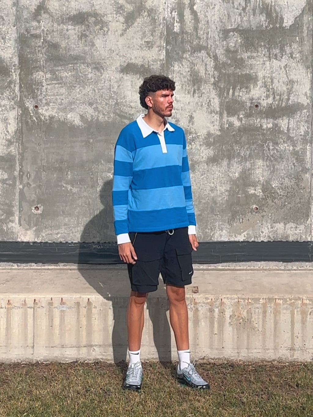 Blue Altrui Rugby Jumper