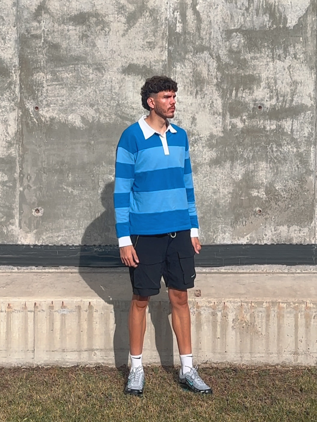 Blue Altrui Rugby Jumper