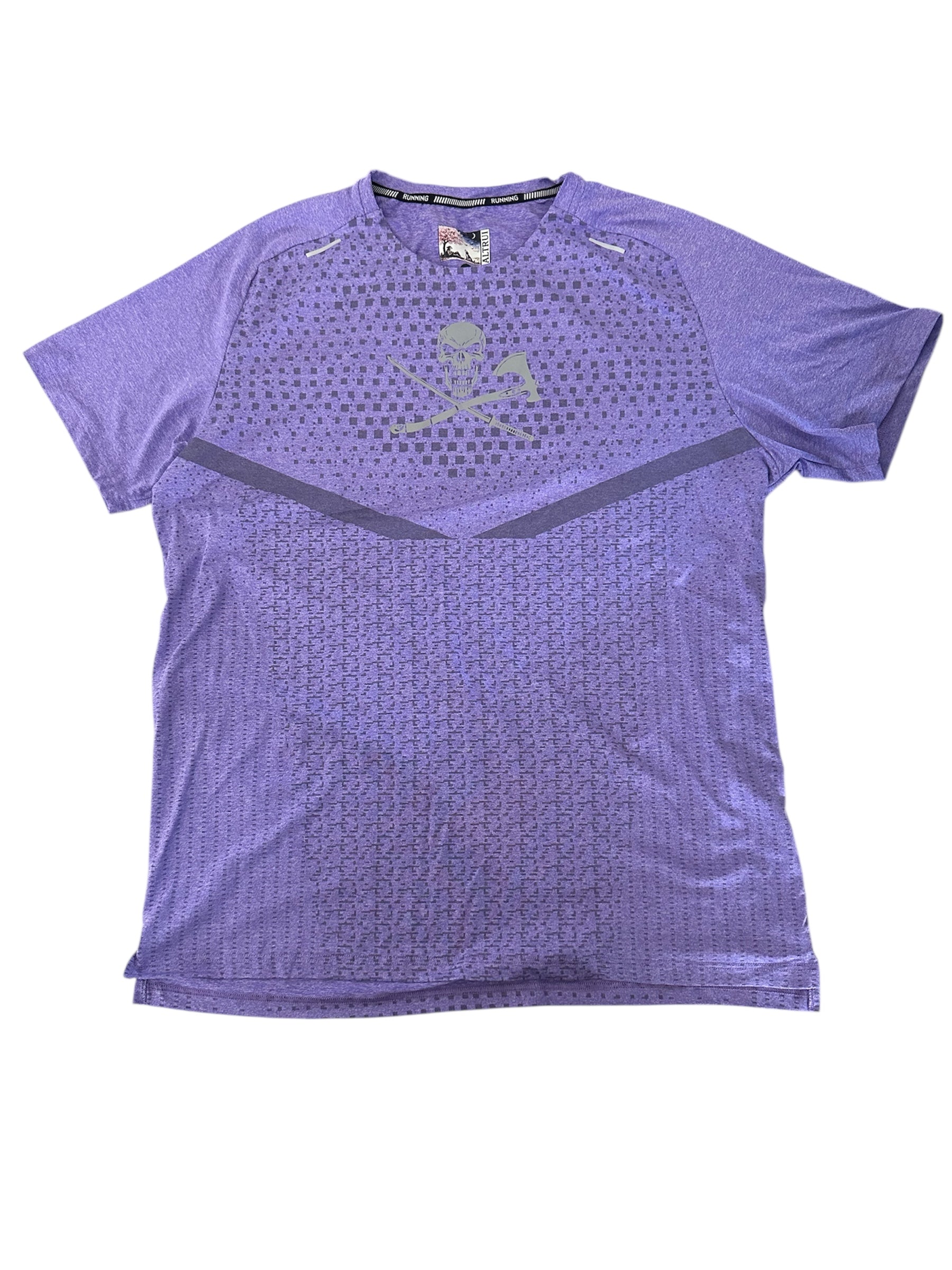 Purple Altrui Performance Activewear Shirt