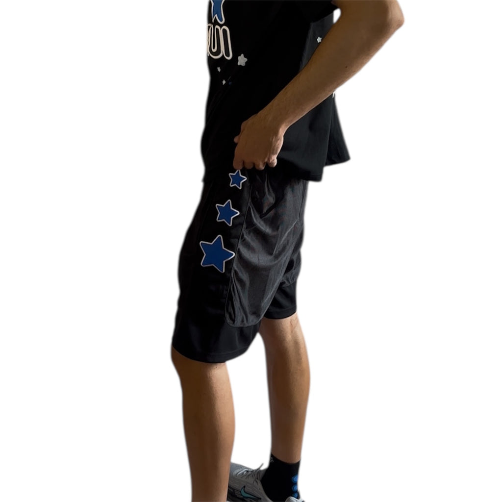 Altrui Blue Star Basketball Shorts