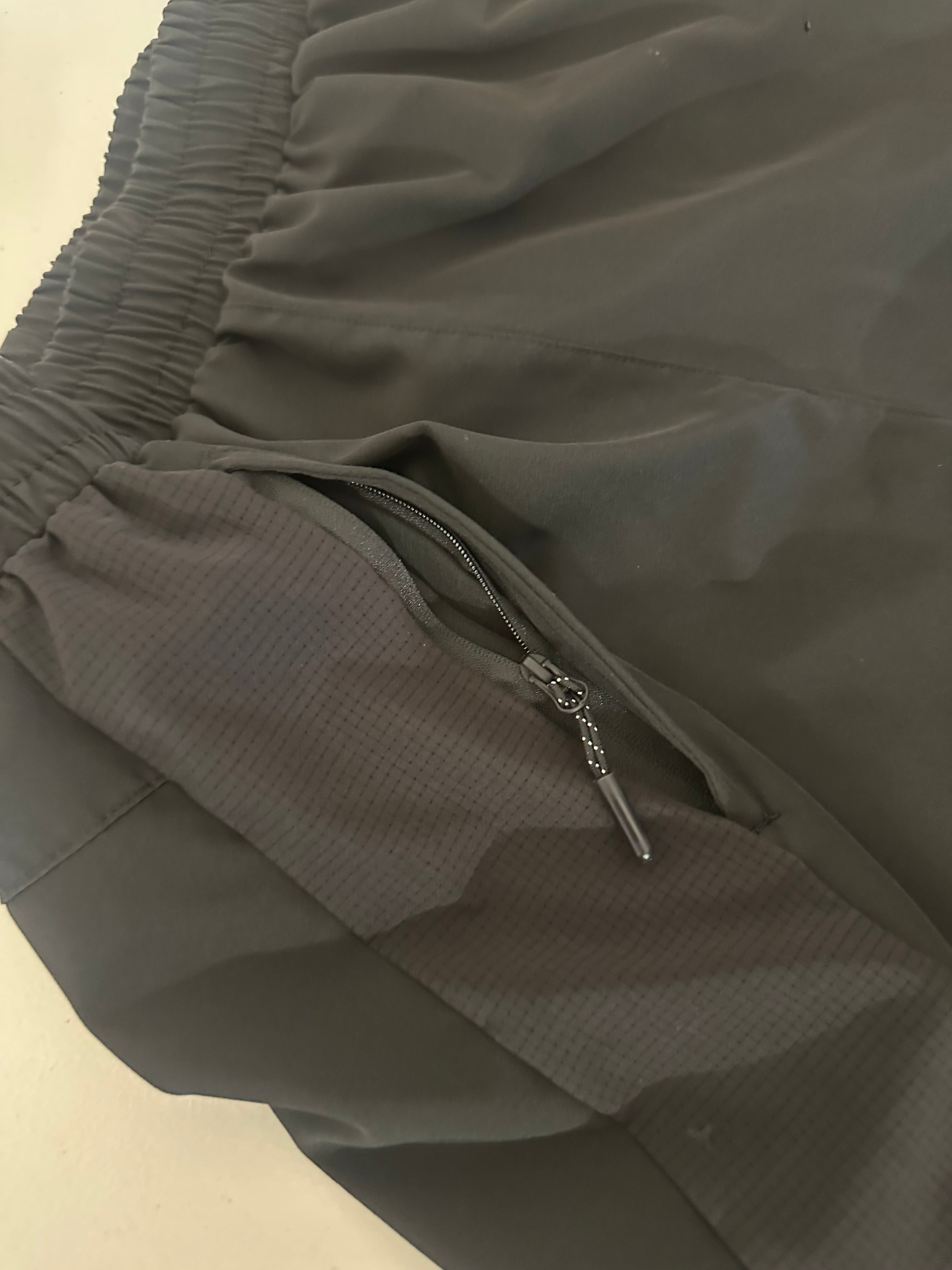 Black Altrui Performance Activewear Shorts