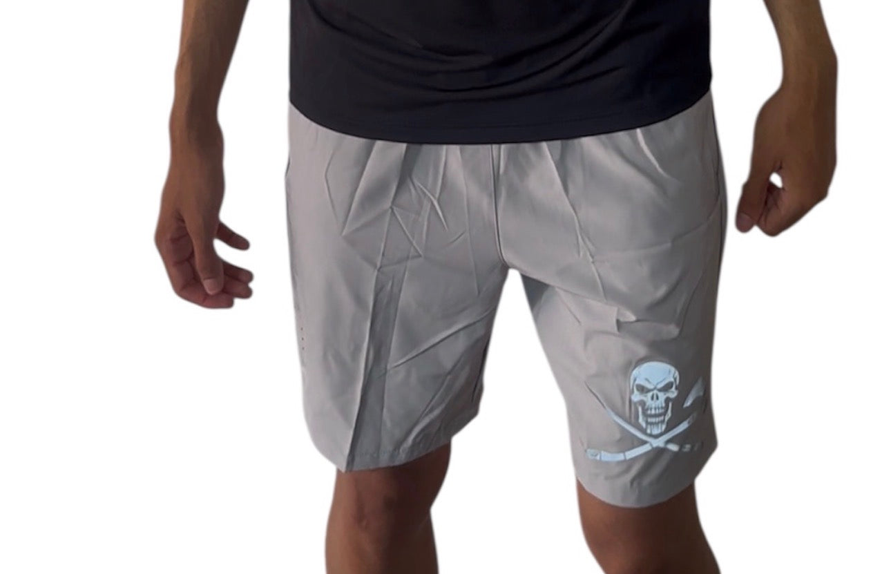Light Grey Altrui Performance Activewear Shorts