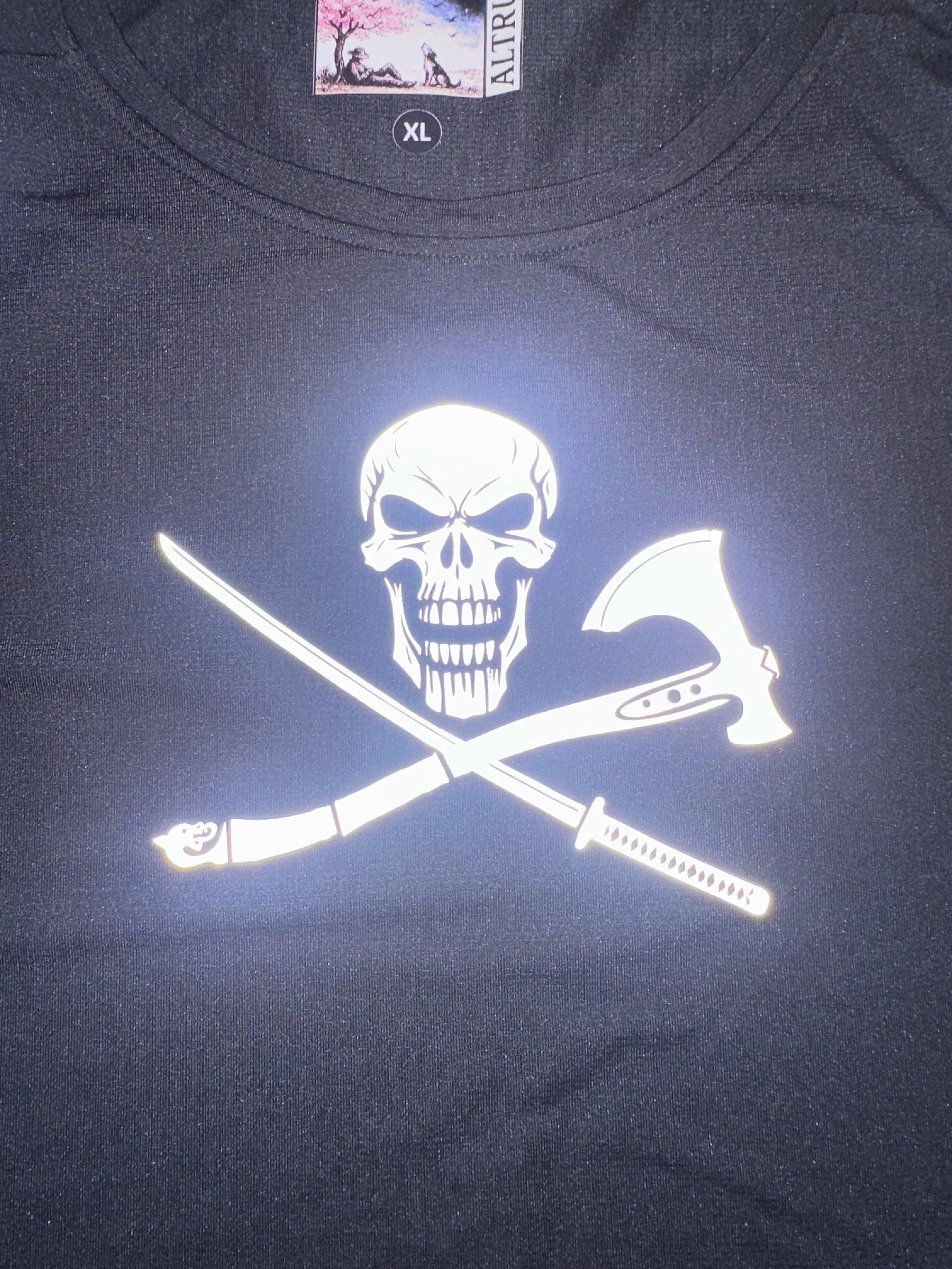 Black Altrui Performance Activewear Shirt