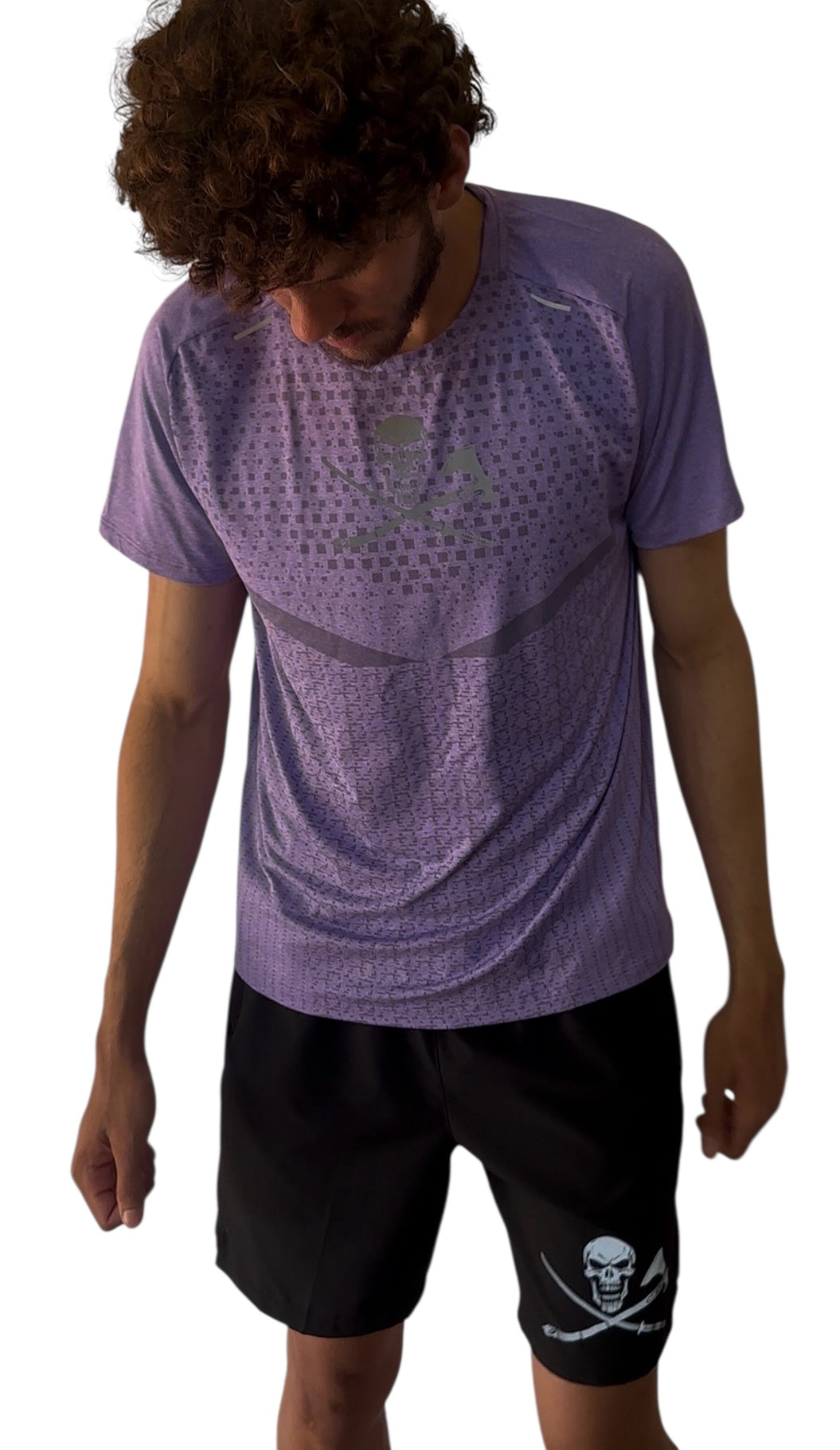 Purple Altrui Performance Activewear Shirt