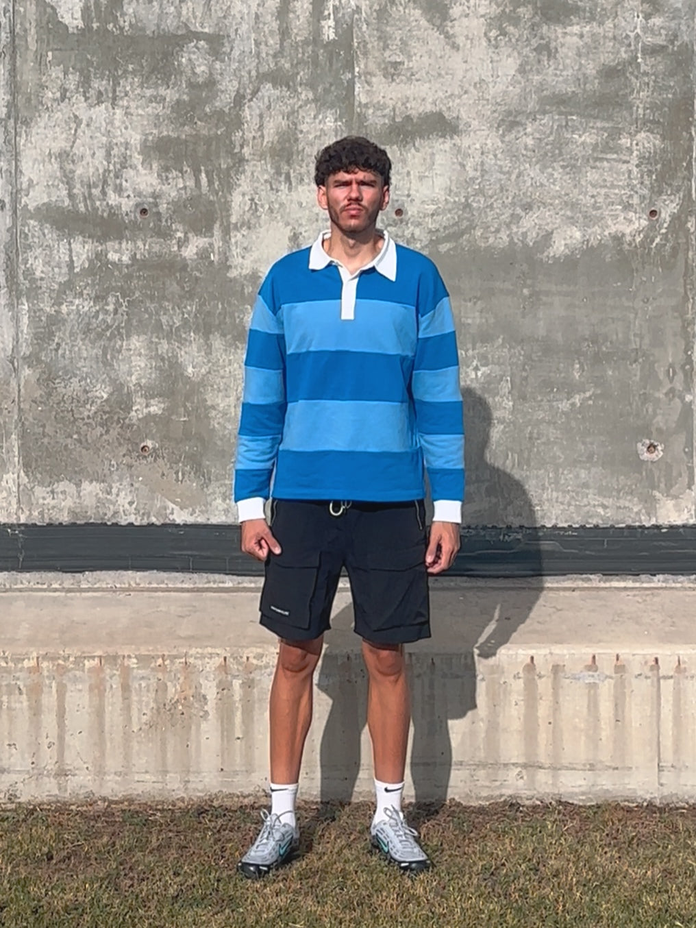 Blue Altrui Rugby Jumper