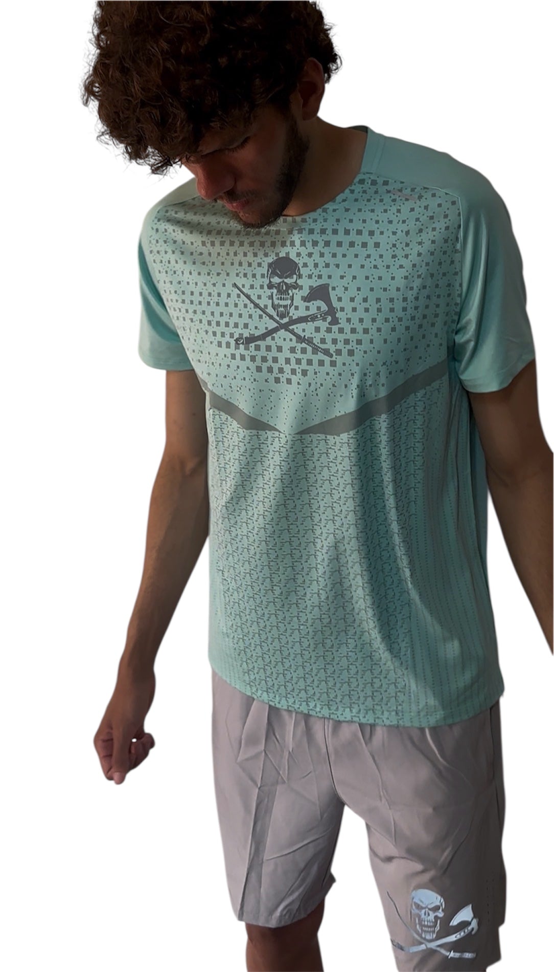 Mint Altrui Performance Activewear Shirt