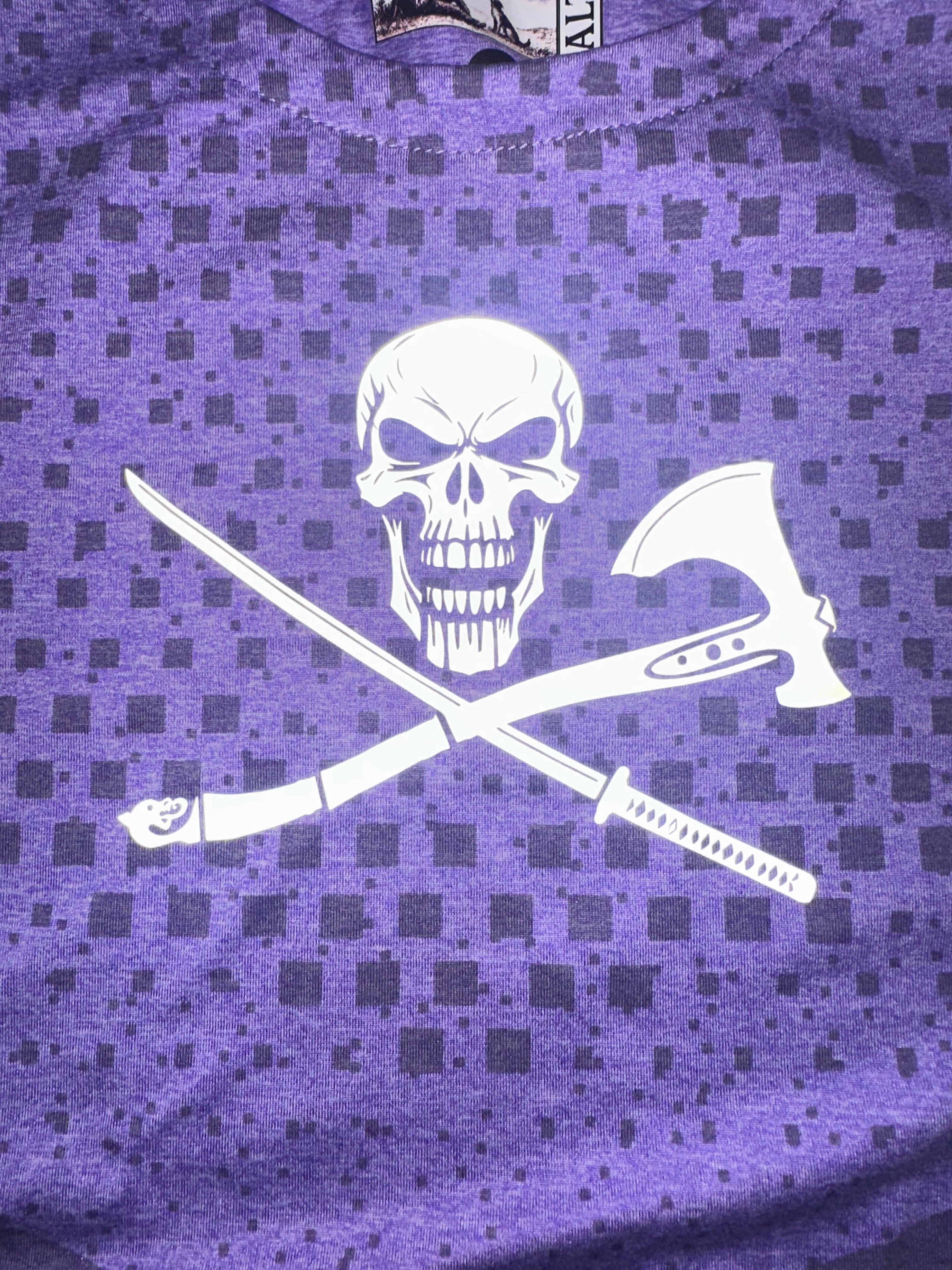 Purple Altrui Performance Activewear Shirt